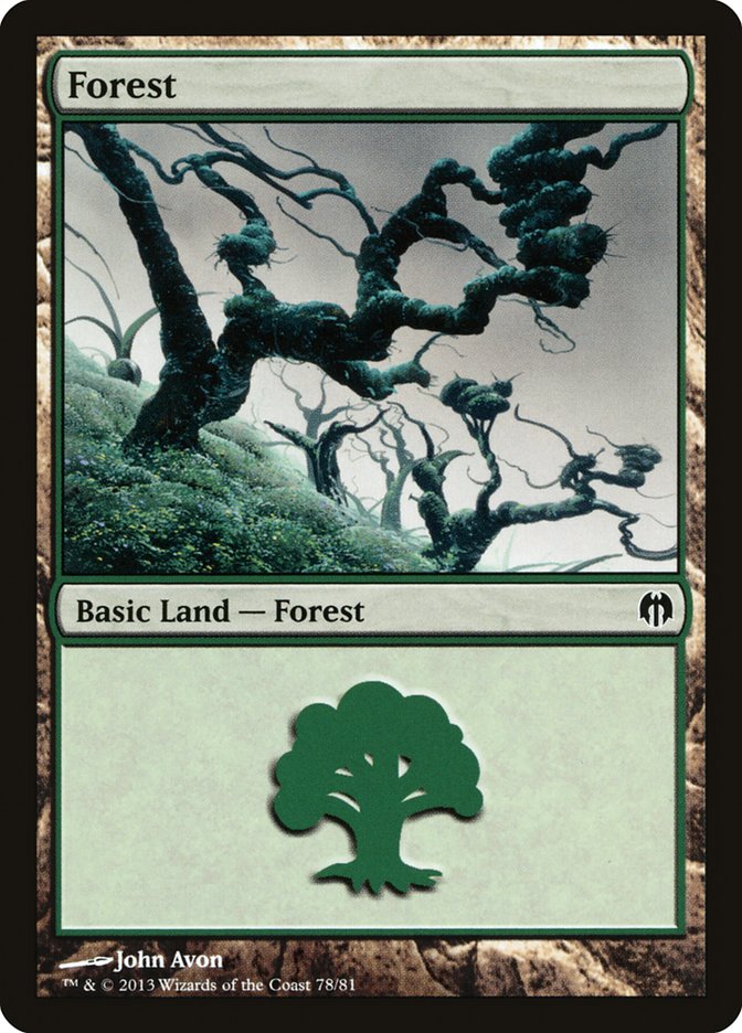 Forest (78) [Duel Decks: Heroes vs. Monsters] | L.A. Mood Comics and Games