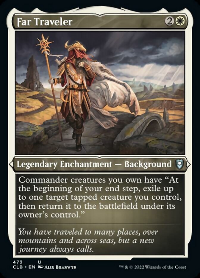 Far Traveler (Foil Etched) [Commander Legends: Battle for Baldur's Gate] | L.A. Mood Comics and Games