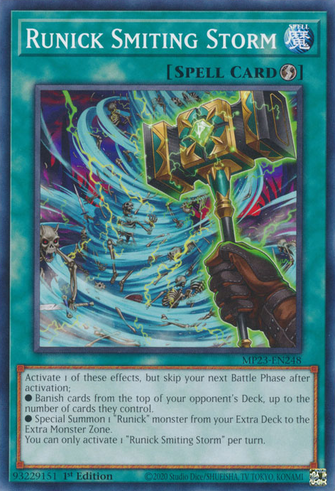 Runick Smiting Storm [MP23-EN248] Common | L.A. Mood Comics and Games