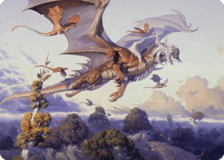 Rith, Liberated Primeval Art Card [Dominaria United Art Series] | L.A. Mood Comics and Games