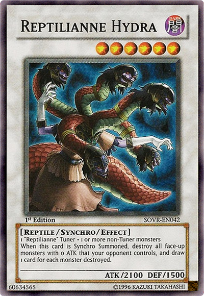 Reptilianne Hydra [SOVR-EN042] Super Rare | L.A. Mood Comics and Games