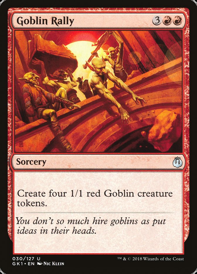 Goblin Rally [Guilds of Ravnica Guild Kit] | L.A. Mood Comics and Games