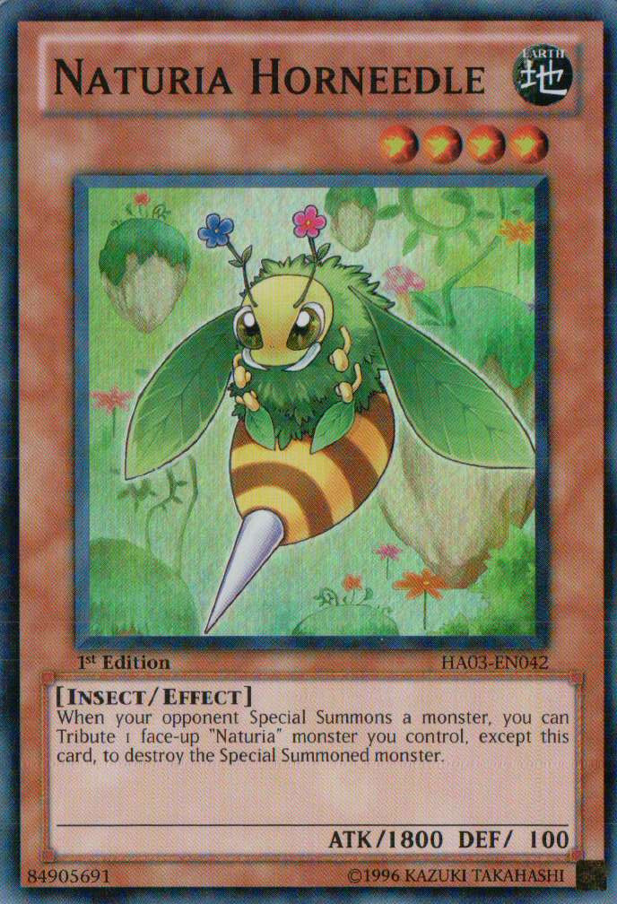 Naturia Horneedle [HA03-EN042] Super Rare | L.A. Mood Comics and Games