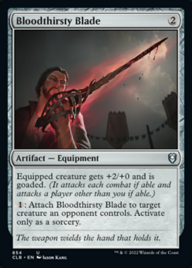 Bloodthirsty Blade [Commander Legends: Battle for Baldur's Gate] | L.A. Mood Comics and Games