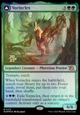 Vorinclex // The Grand Evolution [March of the Machine Prerelease Promos] | L.A. Mood Comics and Games