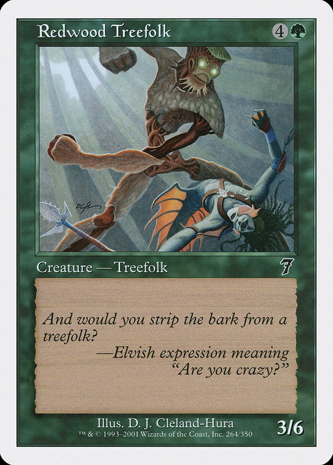 Redwood Treefolk [Seventh Edition] | L.A. Mood Comics and Games