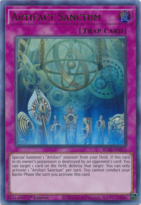 Artifact Sanctum [BLAR-EN075] Ultra Rare | L.A. Mood Comics and Games