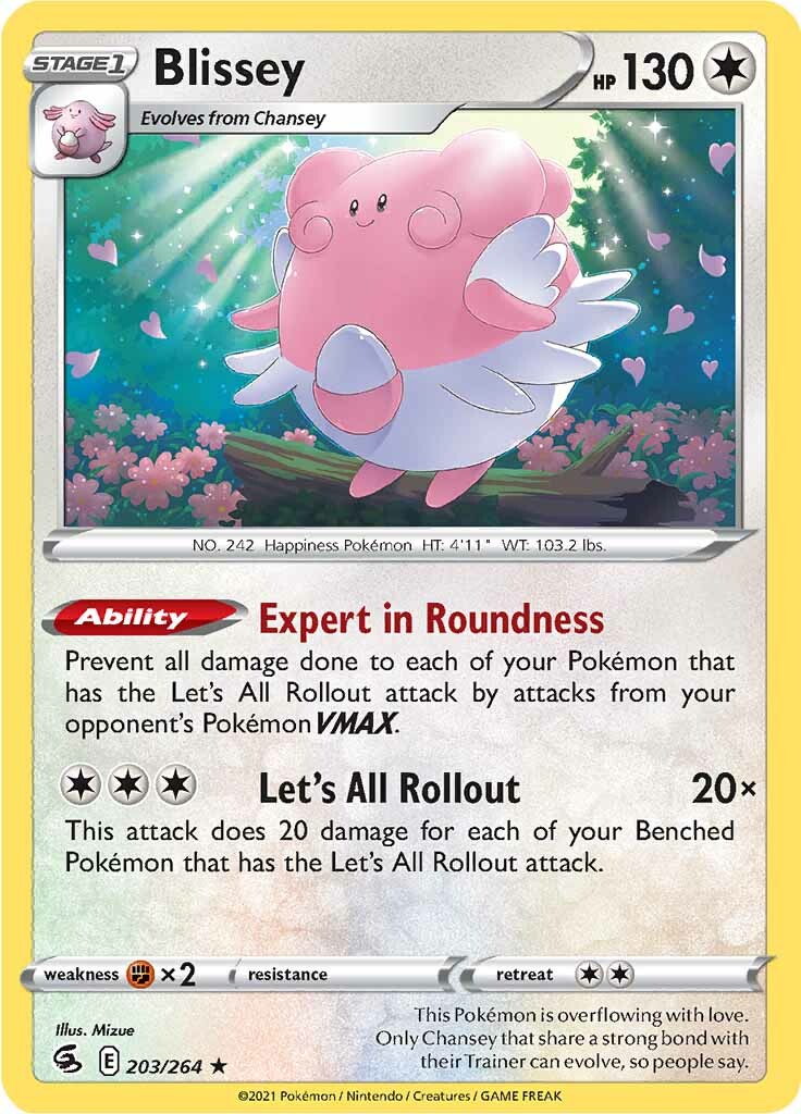 Blissey (203/264) [Sword & Shield: Fusion Strike] | L.A. Mood Comics and Games