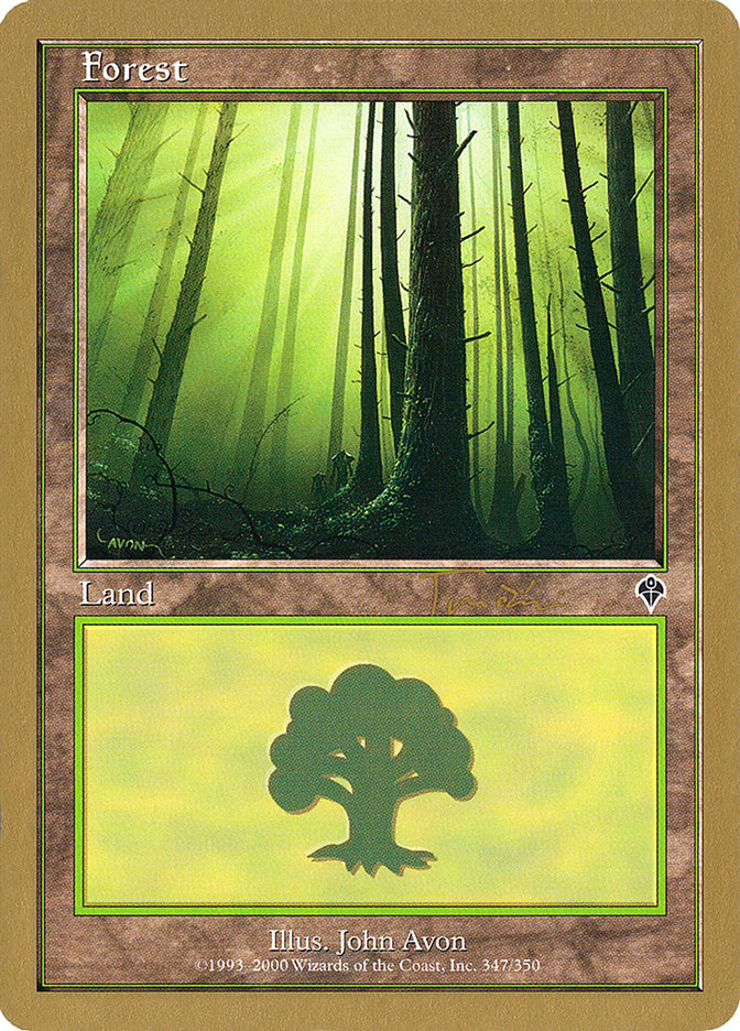 Forest (jt347) (Jan Tomcani) [World Championship Decks 2001] | L.A. Mood Comics and Games