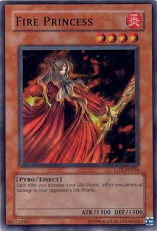 Fire Princess [LON-EN034] Super Rare | L.A. Mood Comics and Games