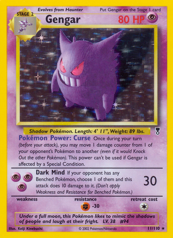 Gengar (11/110) [Legendary Collection] | L.A. Mood Comics and Games