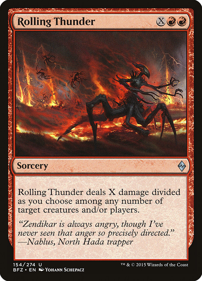 Rolling Thunder [Battle for Zendikar] | L.A. Mood Comics and Games