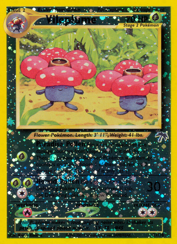 Vileplume (17/18) [Southern Islands] | L.A. Mood Comics and Games
