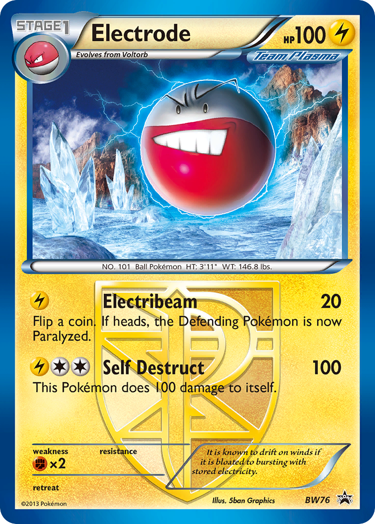 Electrode (BW76) [Black & White: Black Star Promos] | L.A. Mood Comics and Games