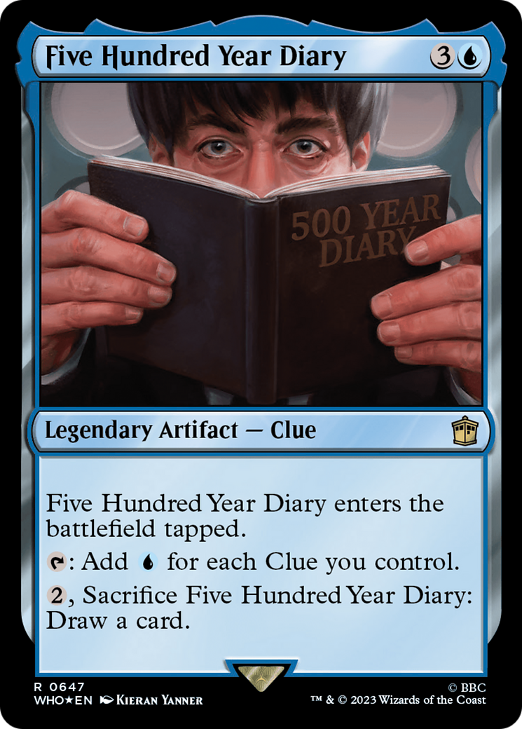 Five Hundred Year Diary (Surge Foil) [Doctor Who] | L.A. Mood Comics and Games