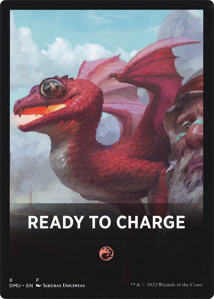 Ready to Charge Theme Card [Dominaria United Tokens] | L.A. Mood Comics and Games