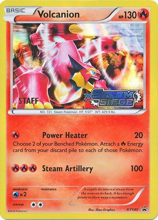 Volcanion (XY145) (Staff) [XY: Black Star Promos] | L.A. Mood Comics and Games