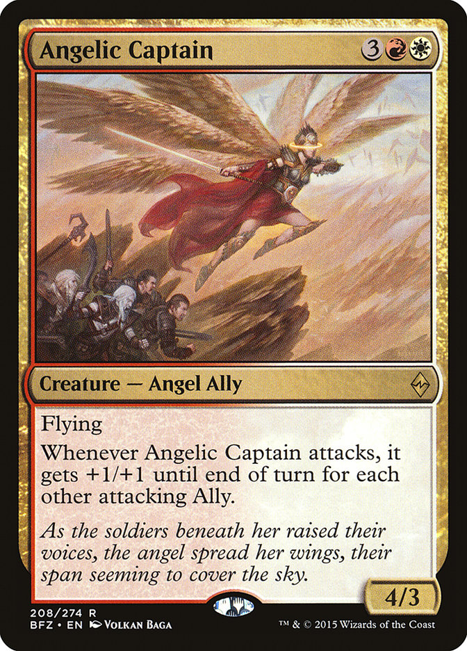 Angelic Captain [Battle for Zendikar] | L.A. Mood Comics and Games