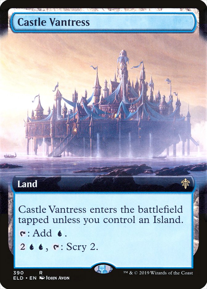 Castle Vantress (Extended Art) [Throne of Eldraine] | L.A. Mood Comics and Games