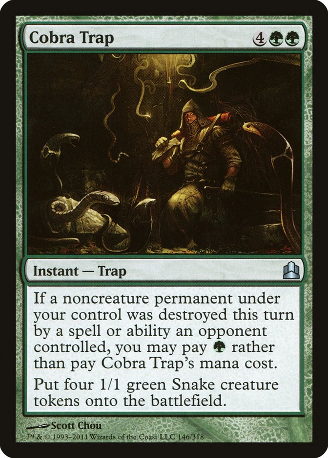 Cobra Trap [Commander 2011] | L.A. Mood Comics and Games