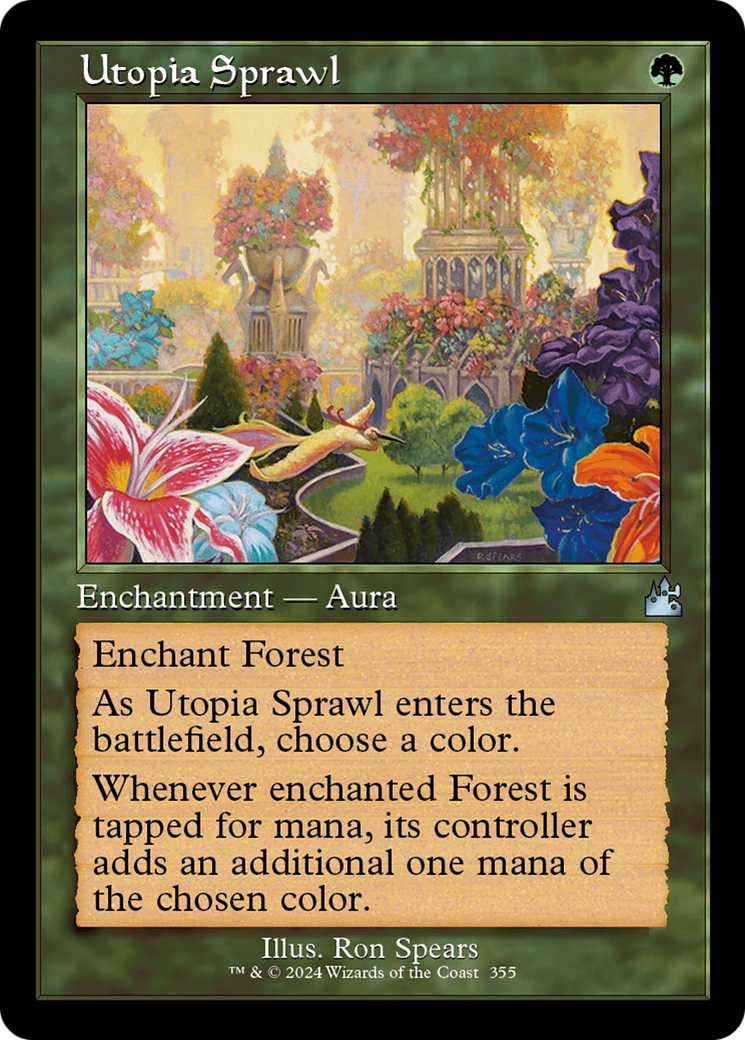 Utopia Sprawl (Retro Frame) [Ravnica Remastered] | L.A. Mood Comics and Games