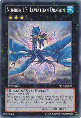 Number 17: Leviathan Dragon [SP13-EN023] Starfoil Rare | L.A. Mood Comics and Games