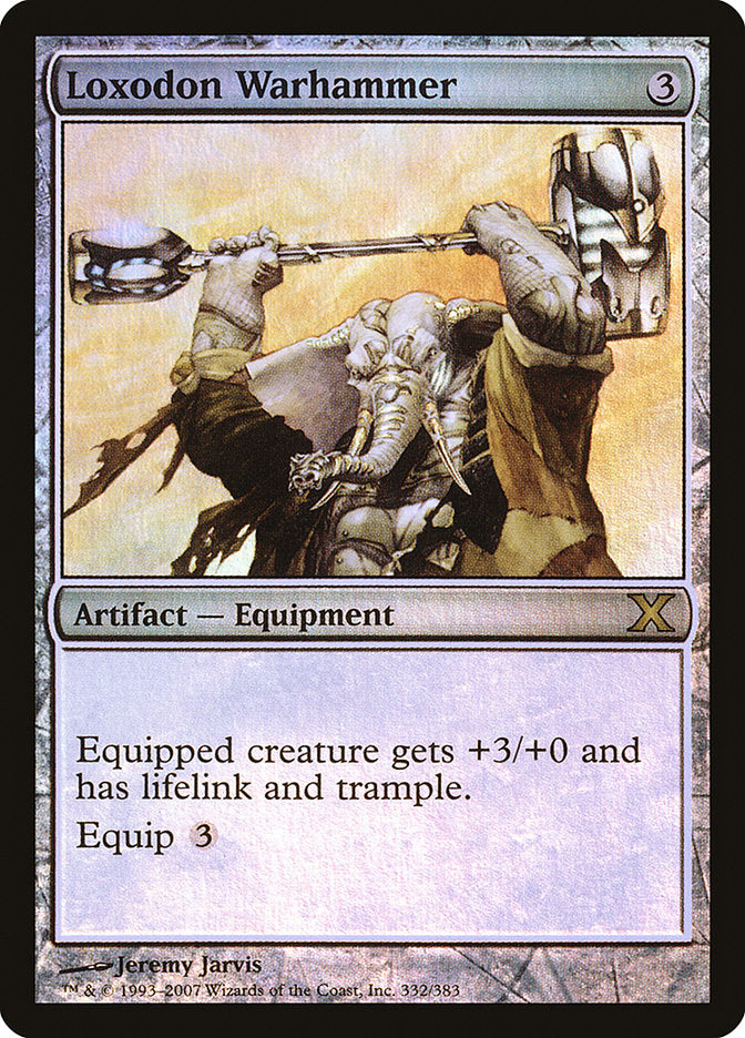 Loxodon Warhammer (Premium Foil) [Tenth Edition] | L.A. Mood Comics and Games
