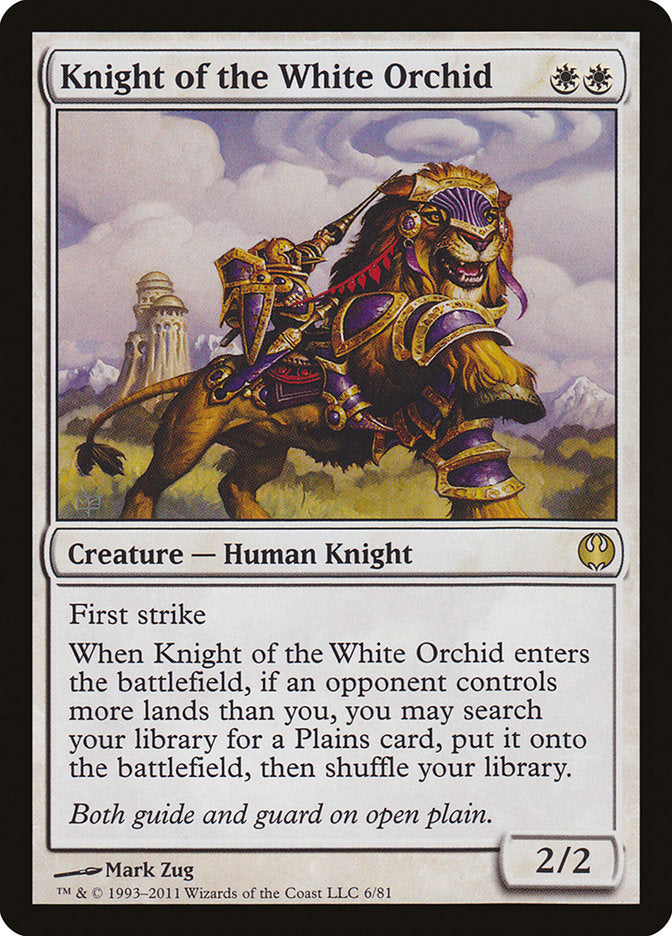 Knight of the White Orchid [Duel Decks: Knights vs. Dragons] | L.A. Mood Comics and Games