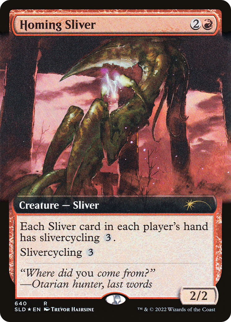Homing Sliver (Extended Art) [Secret Lair Drop Promos] | L.A. Mood Comics and Games