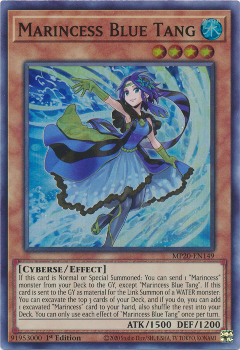 Marincess Blue Tang [MP20-EN149] Super Rare | L.A. Mood Comics and Games
