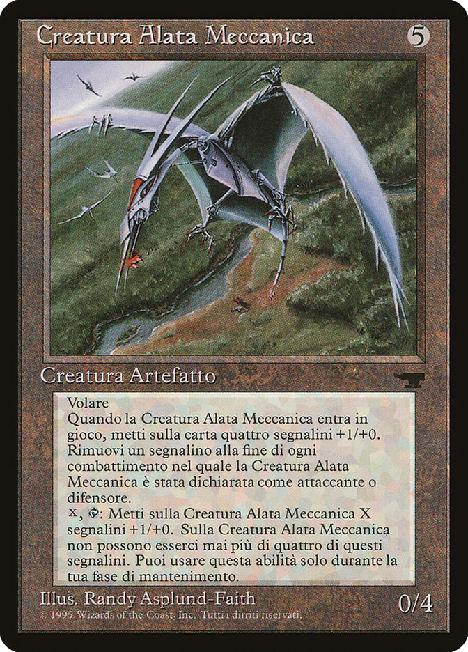 Clockwork Avian (Italian) - "Creatura Alata Meccanica" [Rinascimento] | L.A. Mood Comics and Games