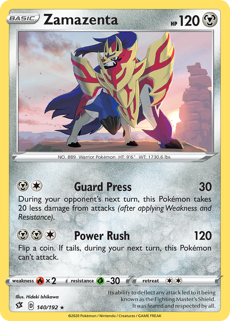 Zamazenta (140/192) [Sword & Shield: Rebel Clash] | L.A. Mood Comics and Games