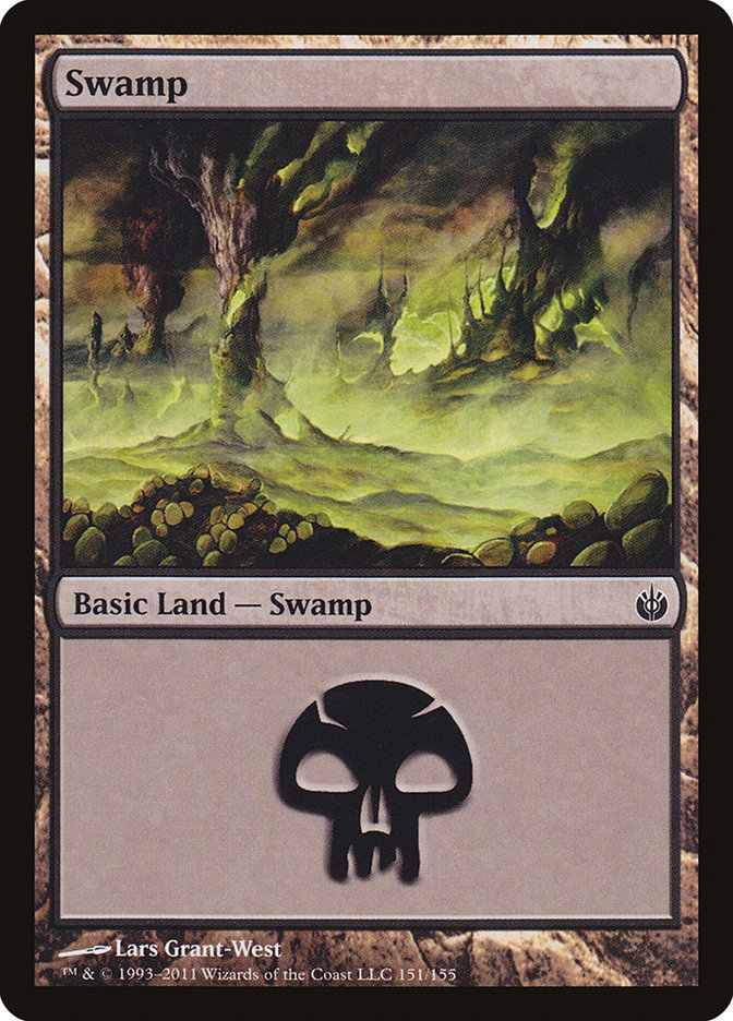 Swamp (151) [Mirrodin Besieged] | L.A. Mood Comics and Games