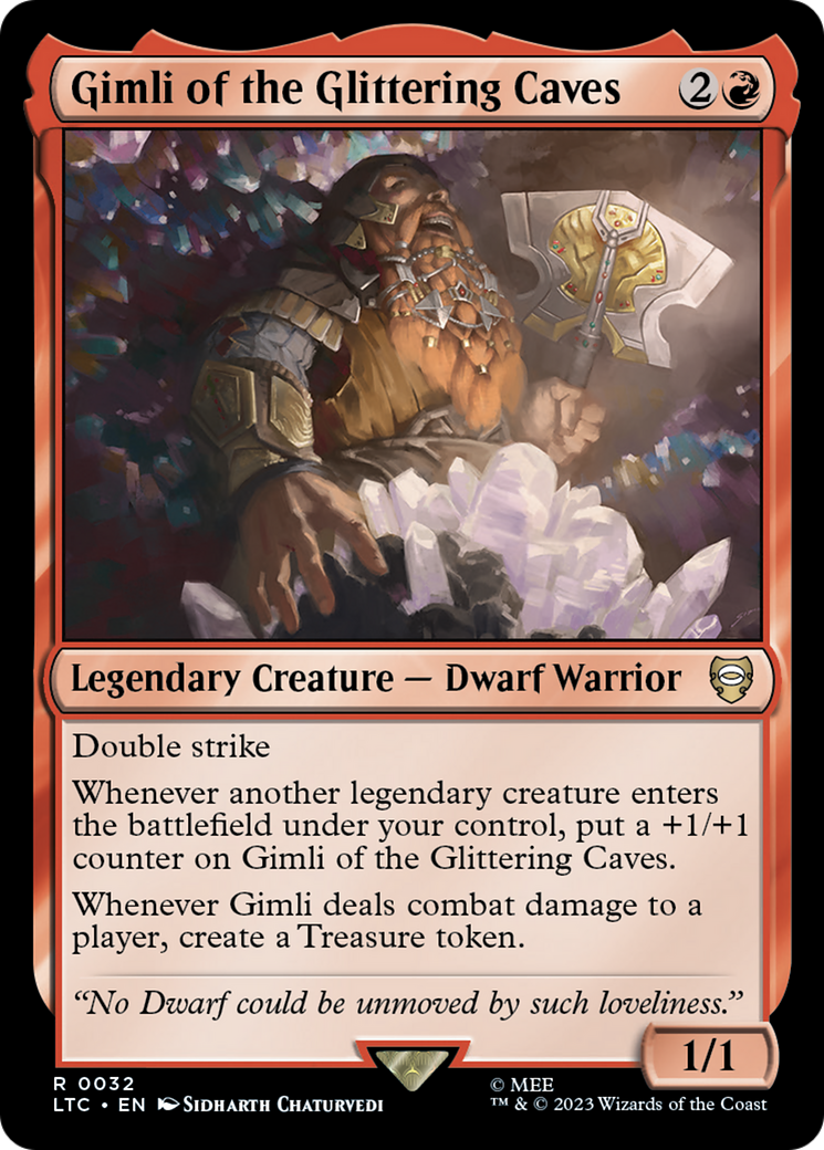 Gimli of the Glittering Caves [The Lord of the Rings: Tales of Middle-Earth Commander] | L.A. Mood Comics and Games