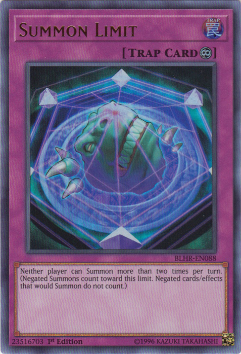 Summon Limit [BLHR-EN088] Ultra Rare | L.A. Mood Comics and Games