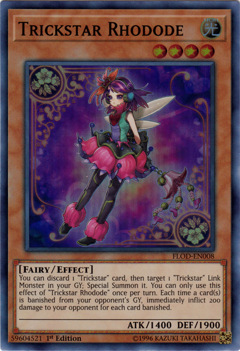 Trickstar Rhodode [FLOD-EN008] Super Rare | L.A. Mood Comics and Games