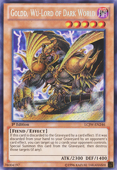 Goldd, Wu-Lord of Dark World [LCJW-EN246] Secret Rare | L.A. Mood Comics and Games