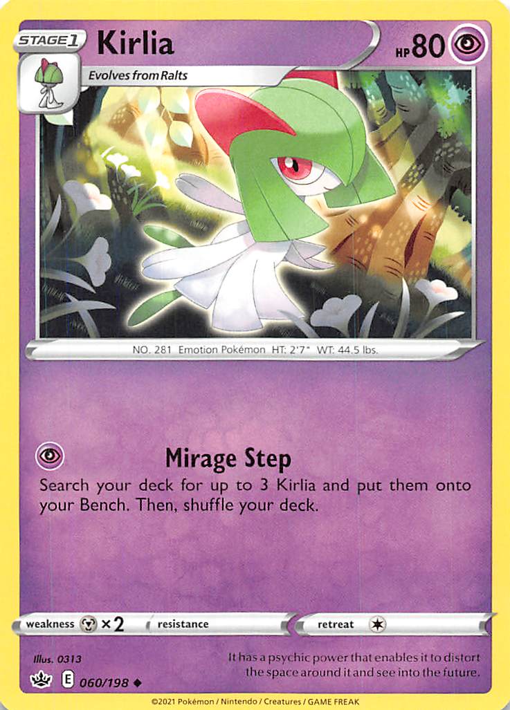 Kirlia (060/198) [Sword & Shield: Chilling Reign] | L.A. Mood Comics and Games