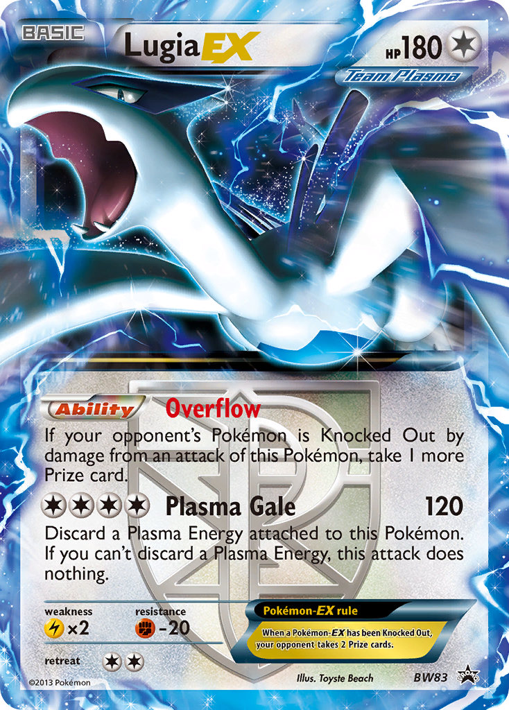 Lugia EX (BW83) [Black & White: Black Star Promos] | L.A. Mood Comics and Games