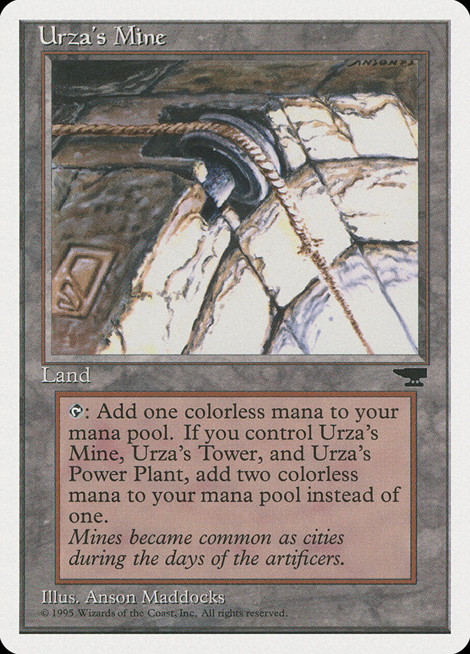 Urza's Mine (Pulley Embedded in Stone) [Chronicles] | L.A. Mood Comics and Games