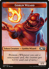 Construct // Goblin Wizard Double-Sided Token [Core Set 2021 Tokens] | L.A. Mood Comics and Games