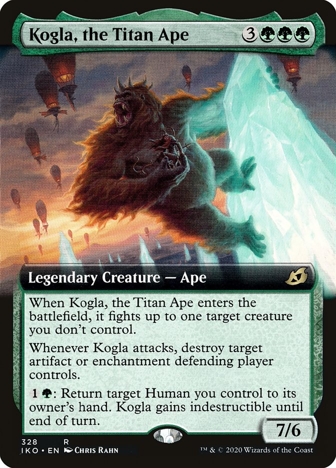 Kogla, the Titan Ape (Extended Art) [Ikoria: Lair of Behemoths] | L.A. Mood Comics and Games