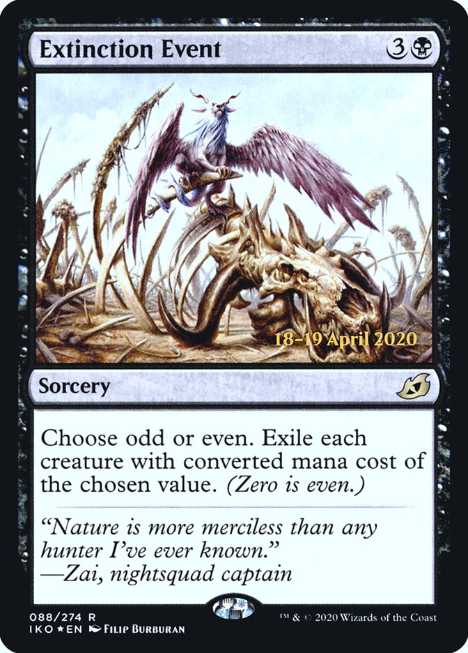 Extinction Event [Ikoria: Lair of Behemoths Prerelease Promos] | L.A. Mood Comics and Games