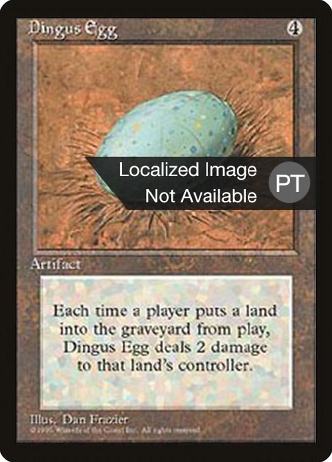 Dingus Egg [Fourth Edition (Foreign Black Border)] | L.A. Mood Comics and Games