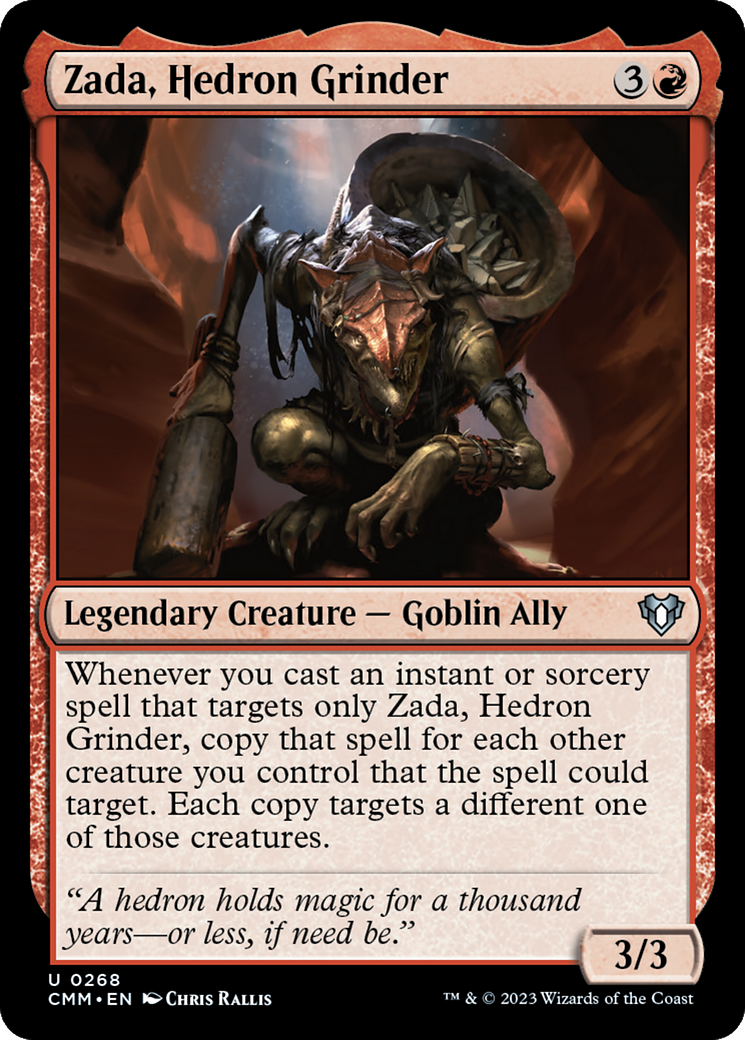 Zada, Hedron Grinder [Commander Masters] | L.A. Mood Comics and Games