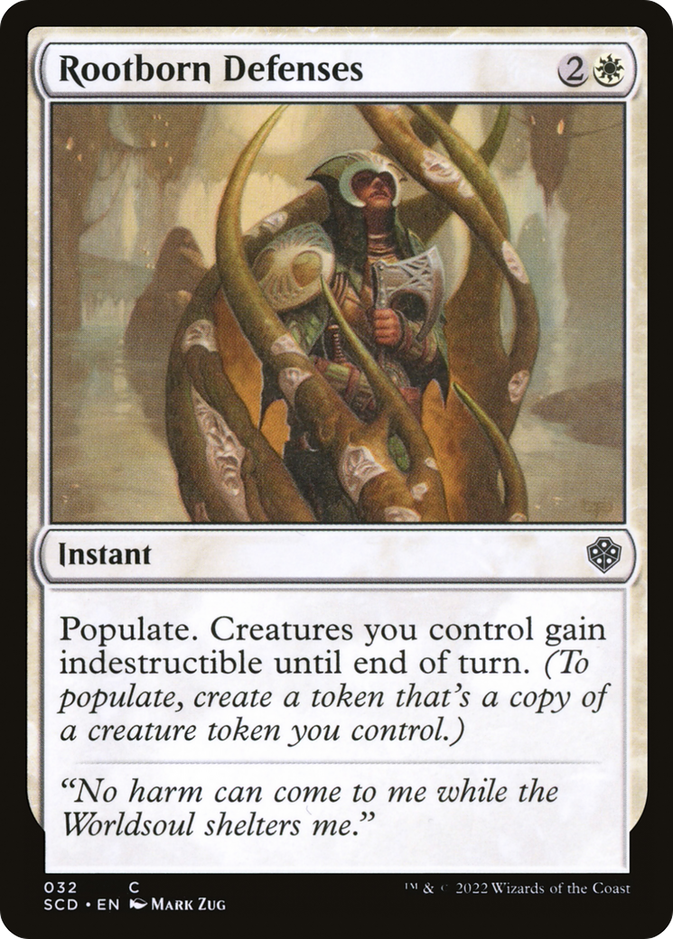 Rootborn Defenses [Starter Commander Decks] | L.A. Mood Comics and Games