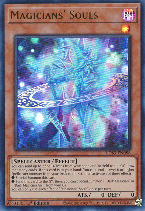 Magicians' Souls [LDS3-EN088] Ultra Rare | L.A. Mood Comics and Games