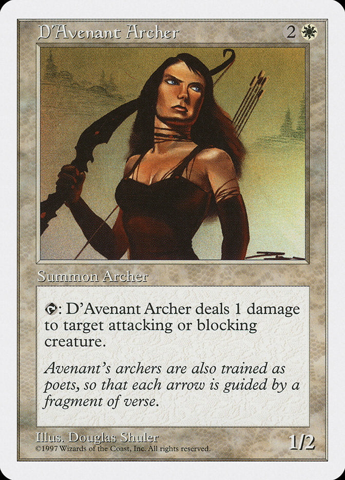 D'Avenant Archer [Fifth Edition] | L.A. Mood Comics and Games