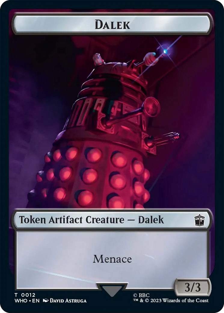 Dalek Token [Doctor Who Tokens] | L.A. Mood Comics and Games