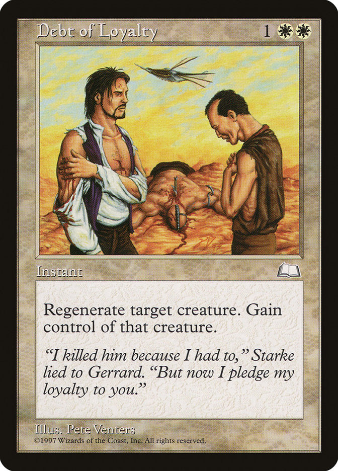 Debt of Loyalty [Weatherlight] | L.A. Mood Comics and Games